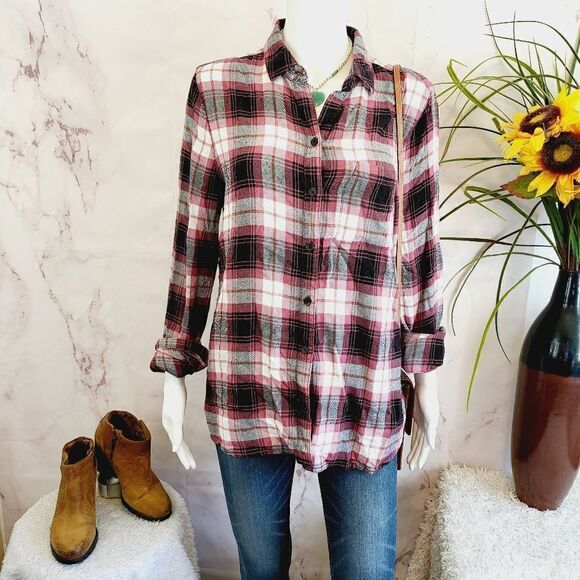 Beach Lunch Lounge soft flannel shirt - Picture 1 of 6